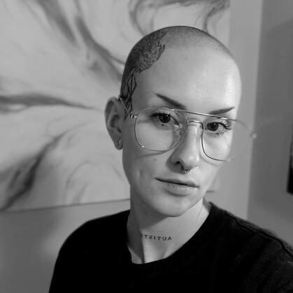 Portrait of Artist Teagan