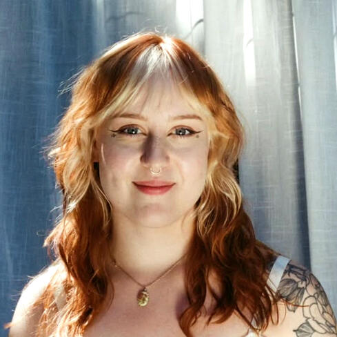 Portrait of Artist Angela